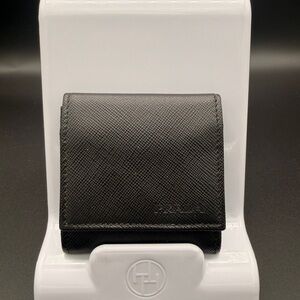 Prada Saffiano Leather Black Wallet